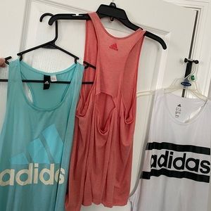 Set of 3 - Adidas tank tops